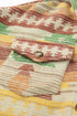 Western Aztec Print Button Flap Pocket Shacket